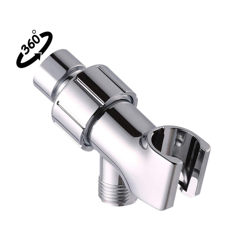 Avtoit | Round Handheld Showerhead in Silver Leak-Resistant Wall-Mounted Showerhead