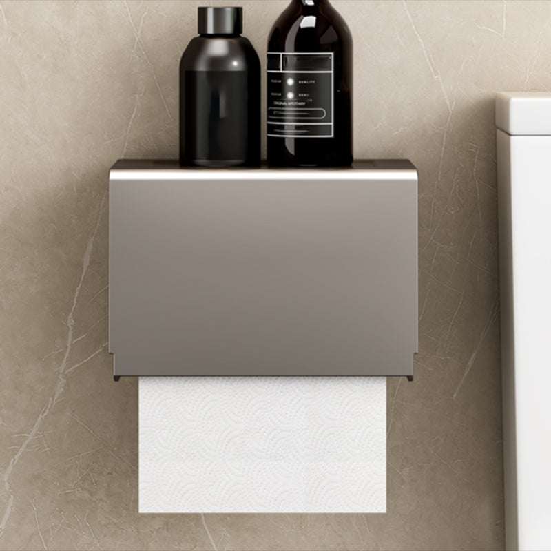 Avtoit | Modern Gray Bathroom Set Paper Holder Bathroom Shelf Bathroom Hardware Set
