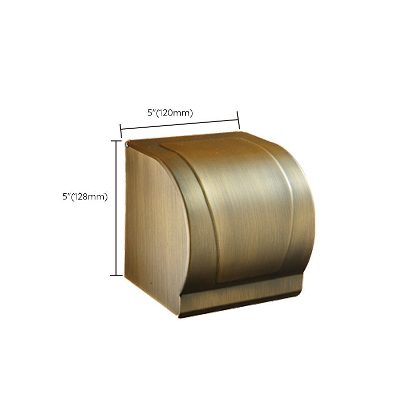 Avtoit | Worn Brass Traditional Bathroom Set with Bath Shelf/Paper Holder & Towel Bar