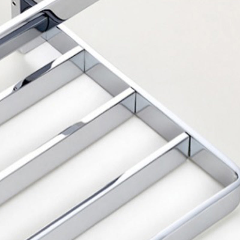 Avtoit | Chrome brass modern bathroom accessory set with towel bar/ ring/ paper holder & bathrobe hook