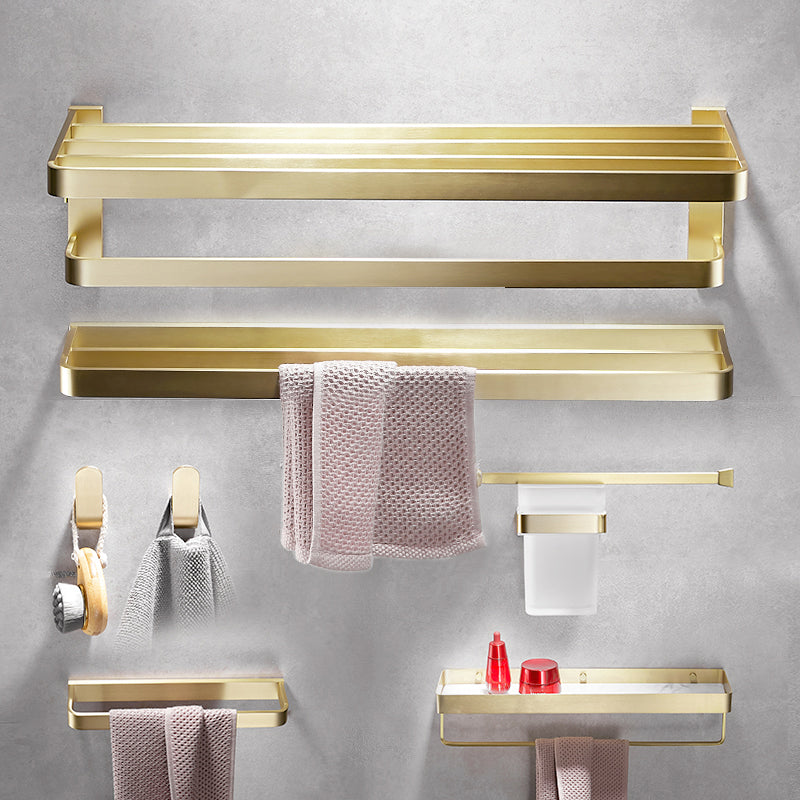 Avtoit | Brushed Brass Bathroom Hardware Set Retro Golden Bathroom Accessories Set