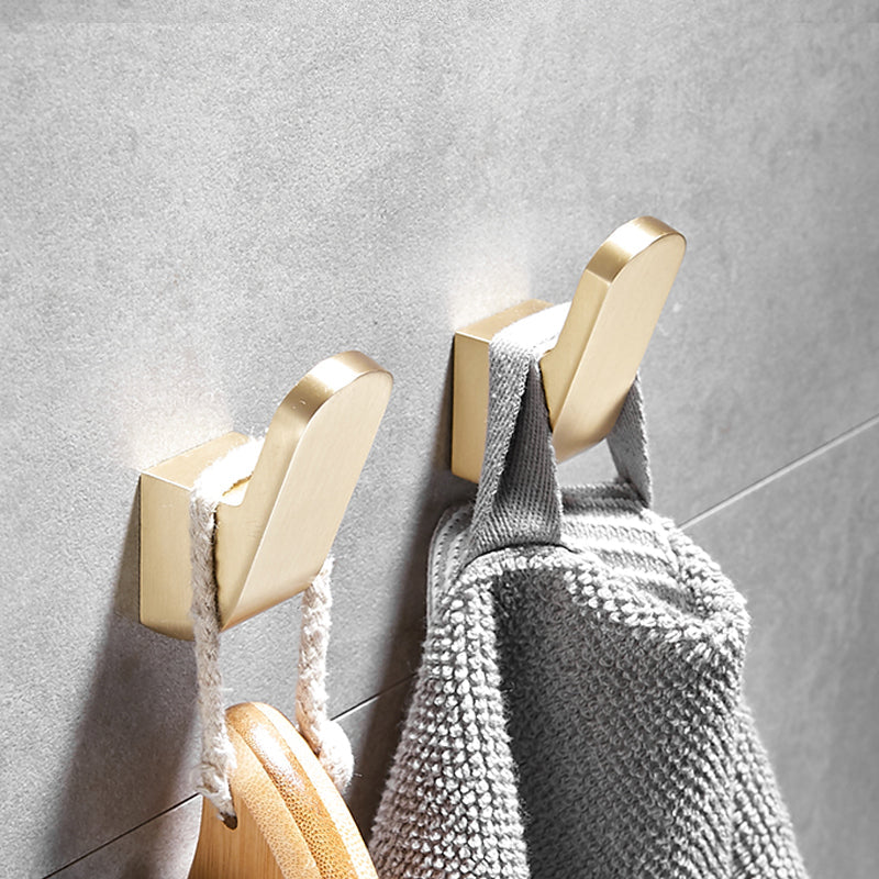 Avtoit | Brushed Brass Bathroom Hardware Set Retro Golden Bathroom Accessories Set