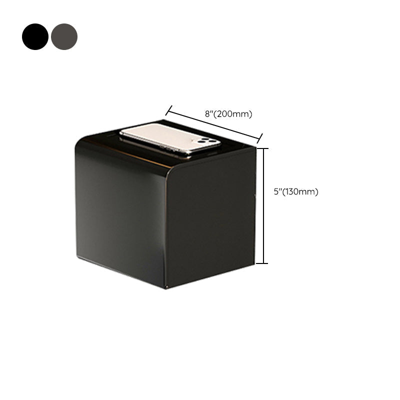 Avtoit | Contemporary bathroom accessory set made of matte stainless steel-aluminum with bathrobe hook/towel rail