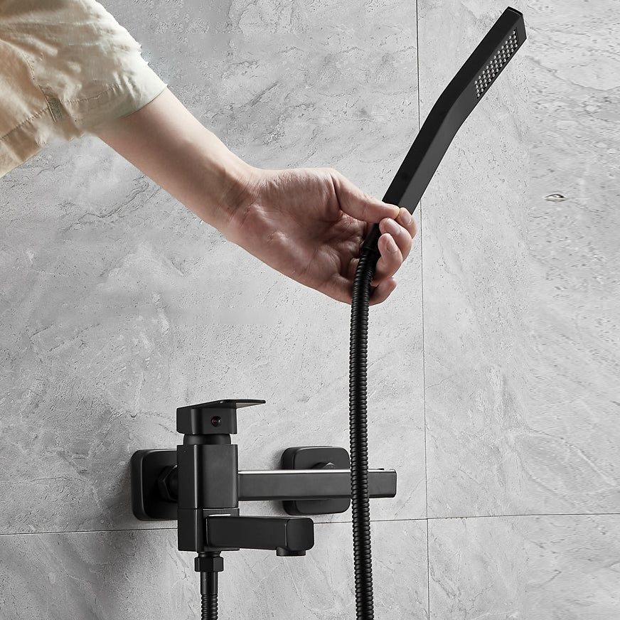 Avtoit | Wall-mounted metal bathtub faucet low arc swivel bathroom faucet