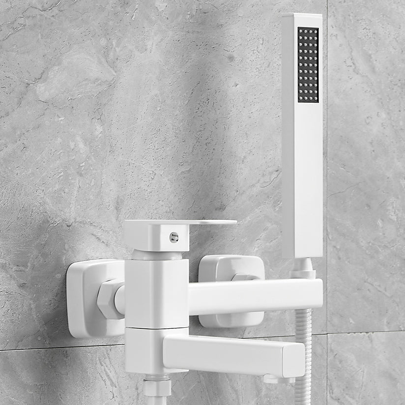 Avtoit | Wall-mounted metal bathtub faucet low arc swivel bathroom faucet