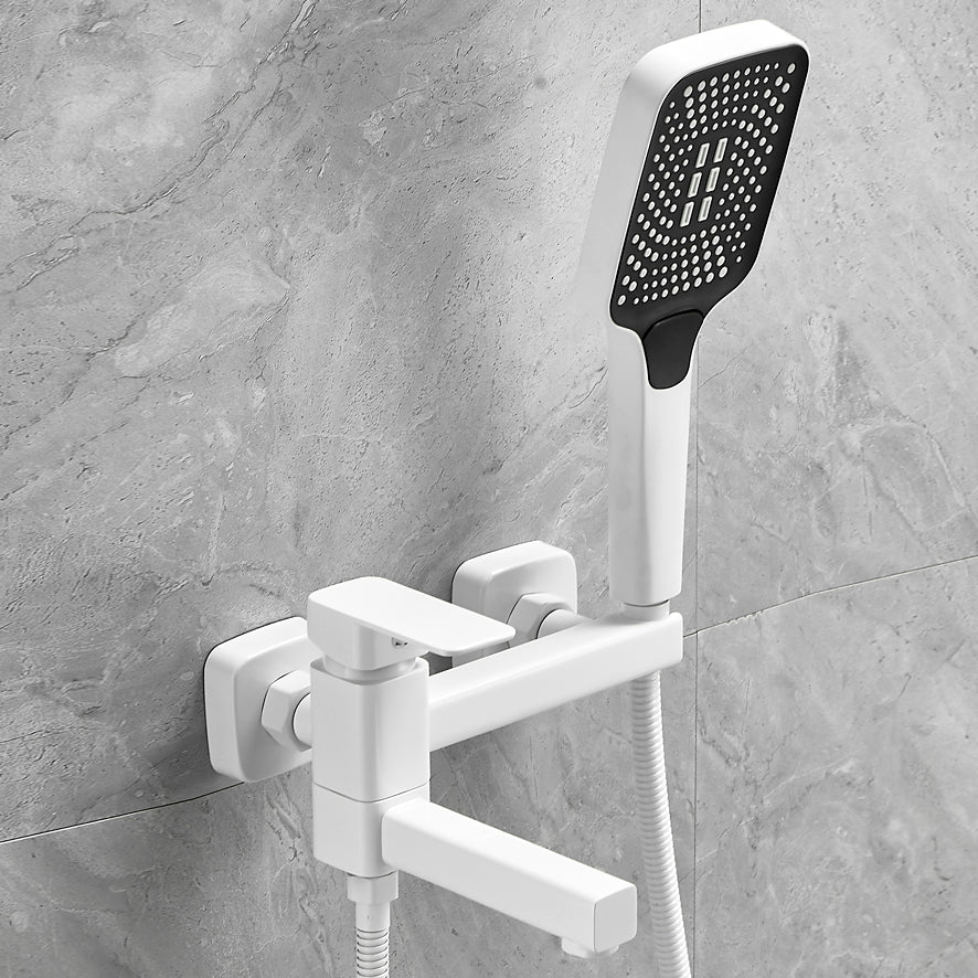 Avtoit | Wall-mounted metal bathtub faucet low arc swivel bathroom faucet