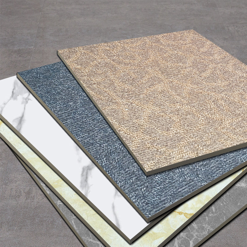 Avtoit | PVC Flooring Peel & Stick Stone Design Square Vinyl Floor for the Living Room