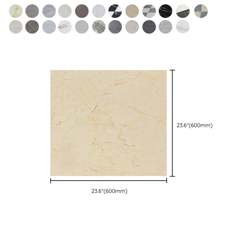 Avtoit | PVC Flooring Peel & Stick Stone Design Square Vinyl Floor for the Living Room