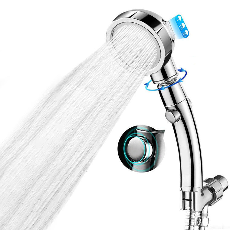 Avtoit | Contemporary Hand Shower Head Silver 3-Spray Pattern Wall Mounted Shower Head