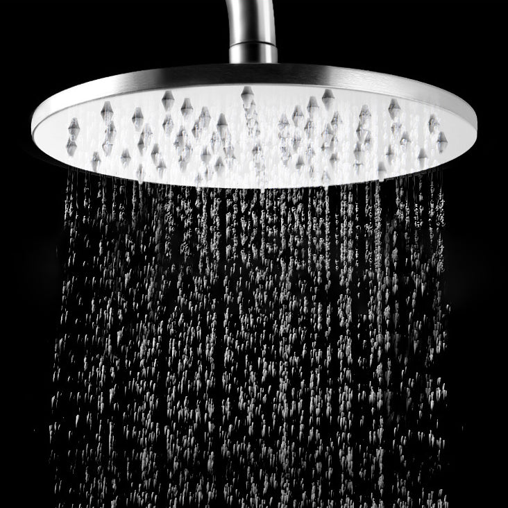 Avtoit | Stainless Steel Fixed Shower Head in Silver H2Okinetic Technology Shower Head