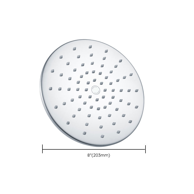 Avtoit | Stainless Steel Fixed Shower Head in Silver H2Okinetic Technology Shower Head