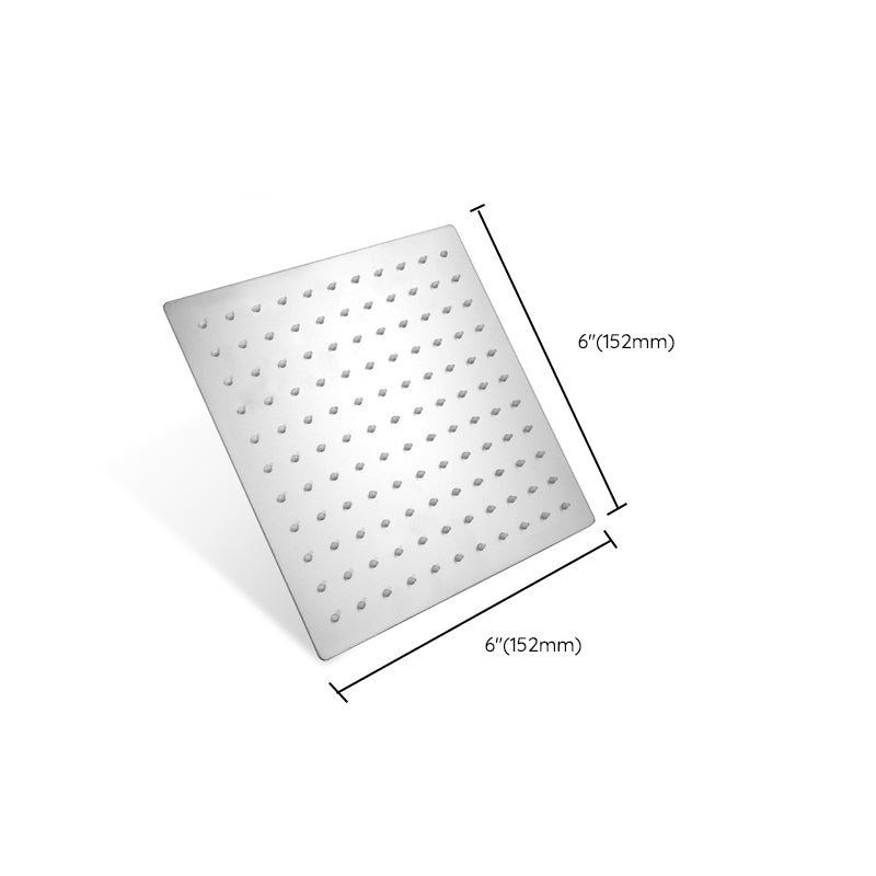 Avtoit | Stainless Steel Fixed Shower Head in Silver H2Okinetic Technology Shower Head