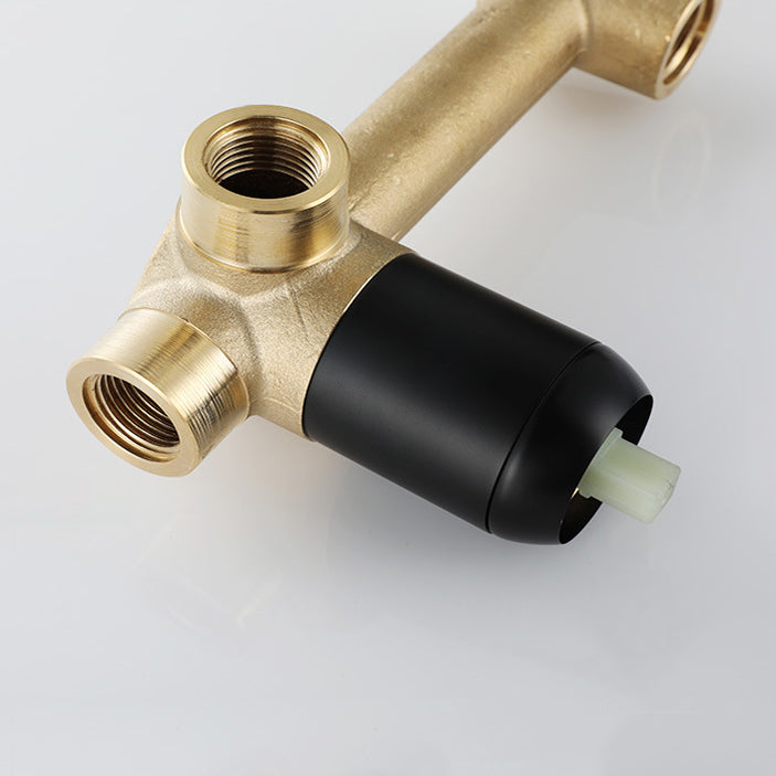 Avtoit | Industrial Wall-Mounted Bathroom Faucet 2-Hole Swivel Spout Basin Faucet