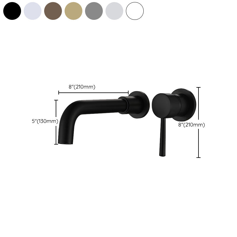 Avtoit | Industrial Wall-Mounted Bathroom Faucet 2-Hole Swivel Spout Basin Faucet