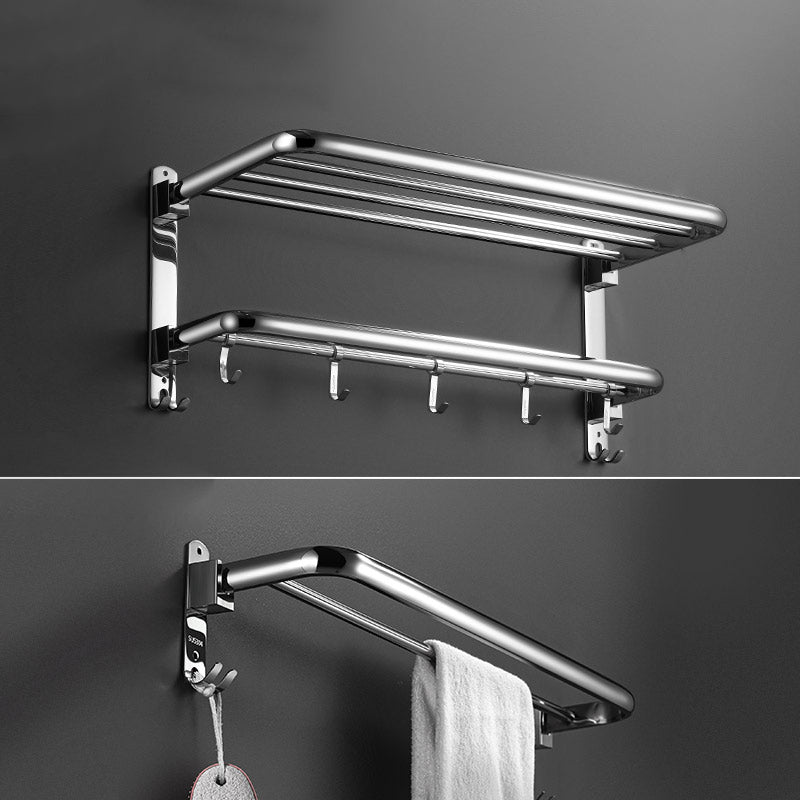 Avtoit | Modern Stainless Steel Towel Bar Bathroom Shelf Bathroom Accessories Set