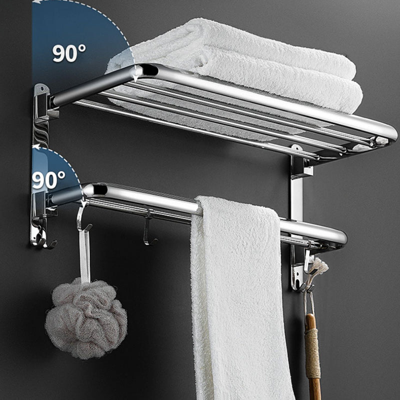 Avtoit | Modern Stainless Steel Towel Bar Bathroom Shelf Bathroom Accessories Set