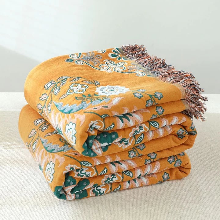Avtoit | Cotton Queen Bedcover Sofa Blanket