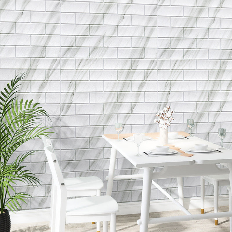 Avtoit | Industrial Wall Panel, 3D Brick Bathroom Wall Panels Set of 2