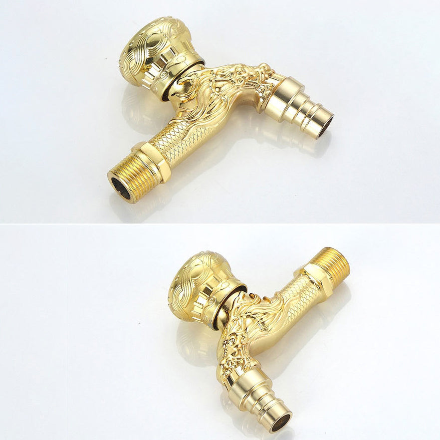 Avtoit | Vintage Classic Basin Mixer Zinc Single Lever Dragon Engraving Wall Mounted Tap