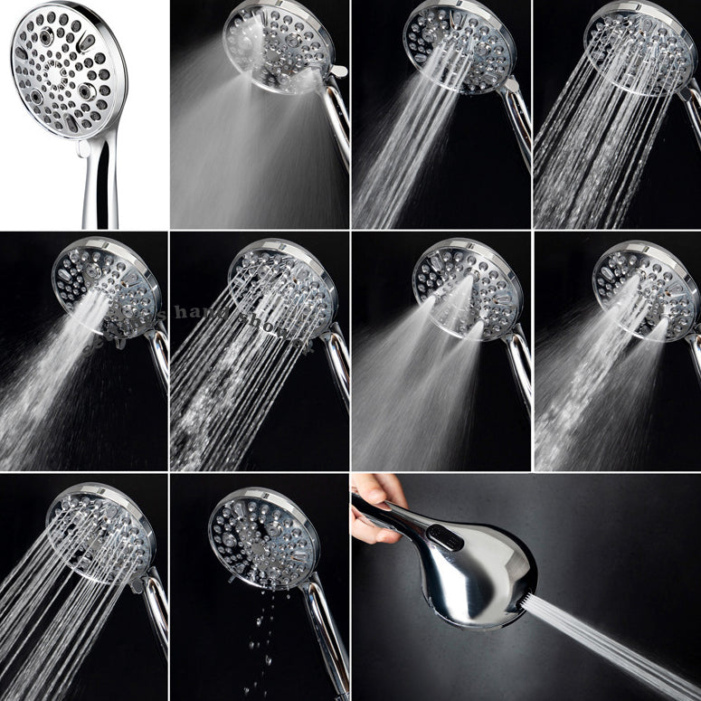 Avtoit | Round Handheld Showerhead Plastic Water Efficient Showerhead