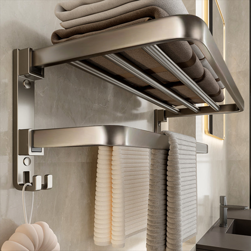Avtoit | Modern Stainless Steel Bathroom Shelf Bathroom Accessories Set Towel Holder Bathroom Set