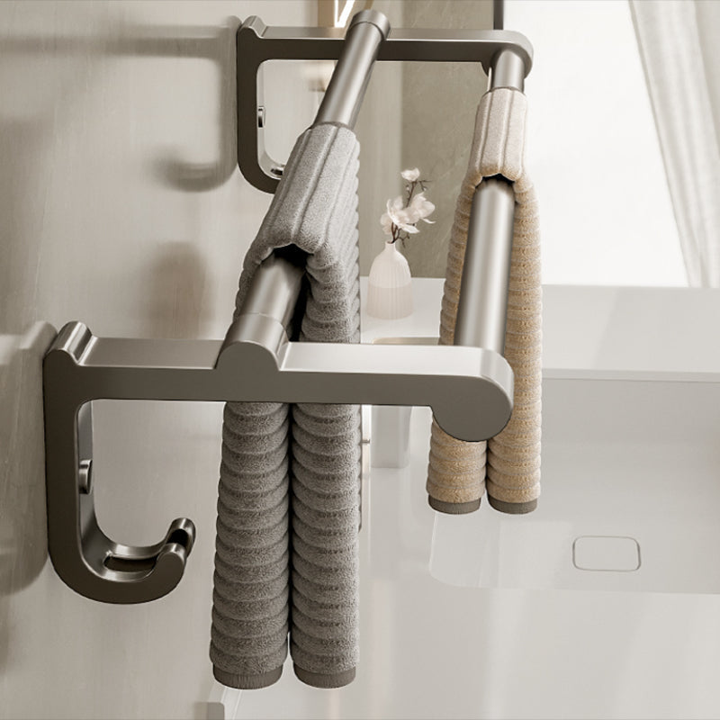 Avtoit | Modern Stainless Steel Bathroom Shelf Bathroom Accessories Set Towel Holder Bathroom Set