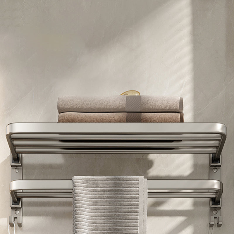 Avtoit | Modern Stainless Steel Bathroom Shelf Bathroom Accessories Set Towel Holder Bathroom Set