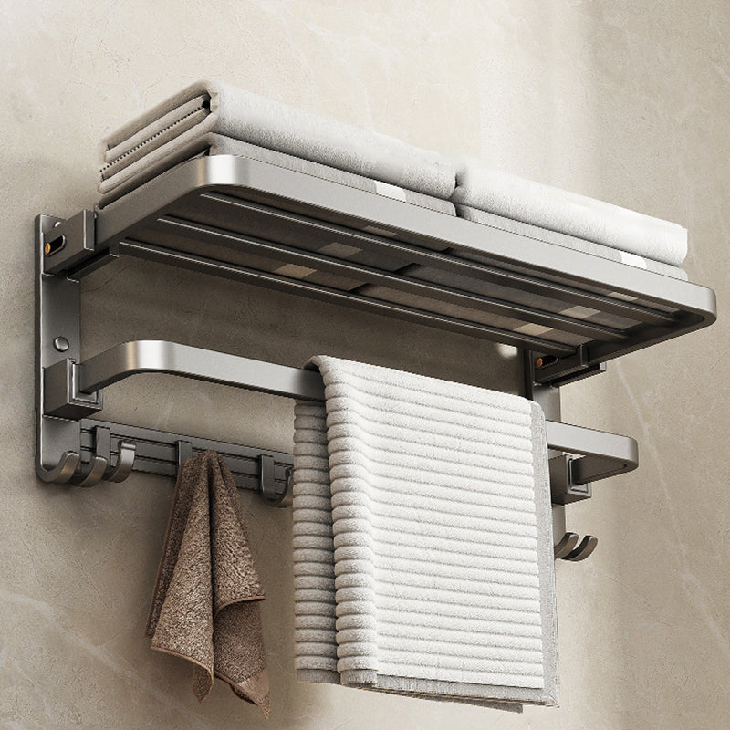 Avtoit | Modern Stainless Steel Bathroom Shelf Bathroom Accessories Set Towel Holder Bathroom Set