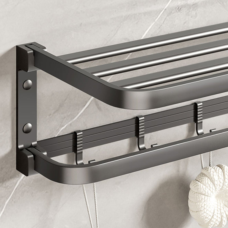 Avtoit | Modern Bathroom Accessories Set Gray Towel Bar Bathroom Shelf Bathroom Hardware