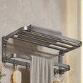 Avtoit | Modern Bathroom Accessories Set Gray Towel Bar Bathroom Shelf Bathroom Hardware