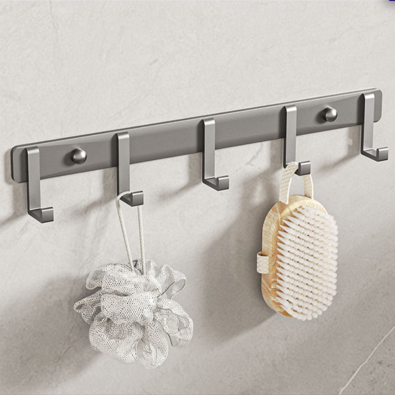 Avtoit | Modern Bathroom Accessories Set Gray Towel Bar Bathroom Shelf Bathroom Hardware