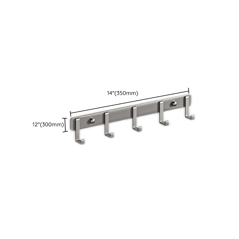 Avtoit | Modern Bathroom Accessories Set Gray Towel Bar Bathroom Shelf Bathroom Hardware