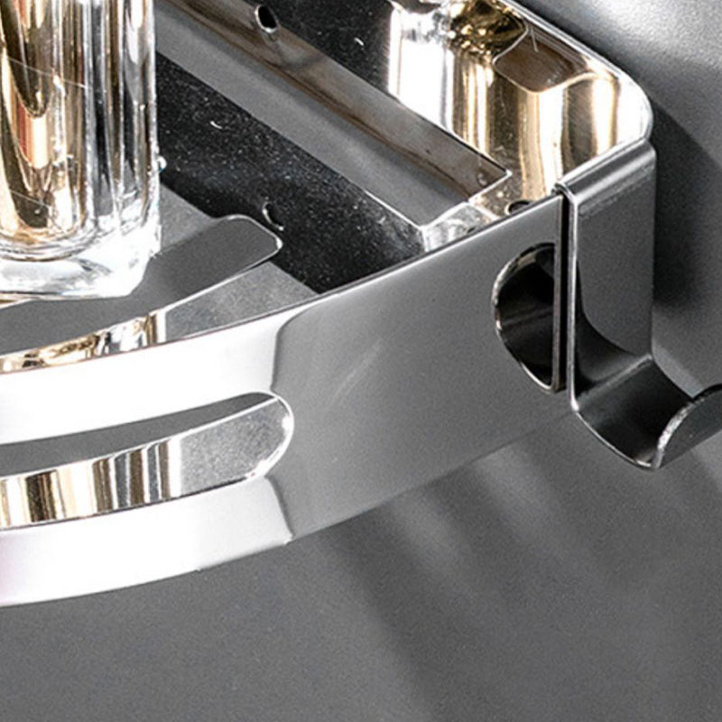 Avtoit | Modern Bathroom Set Stainless Steel Bathroom Shelf Paper Holder Bathroom Accessory Set