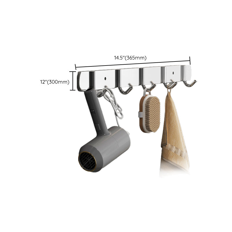 Avtoit | Modern Polished Chrome Bathroom Accessory Set Made of Stainless Steel