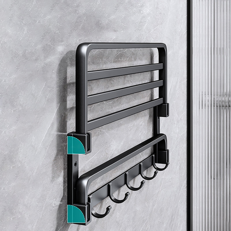 Avtoit | Modern black bathroom accessory set Towel holder Bathroom fittings