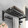 Avtoit | Modern black bathroom accessory set Towel holder Bathroom fittings