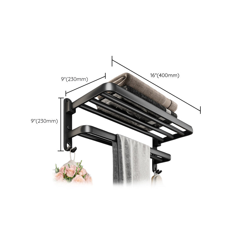 Avtoit | Modern black bathroom accessory set towel holder bathroom fittings