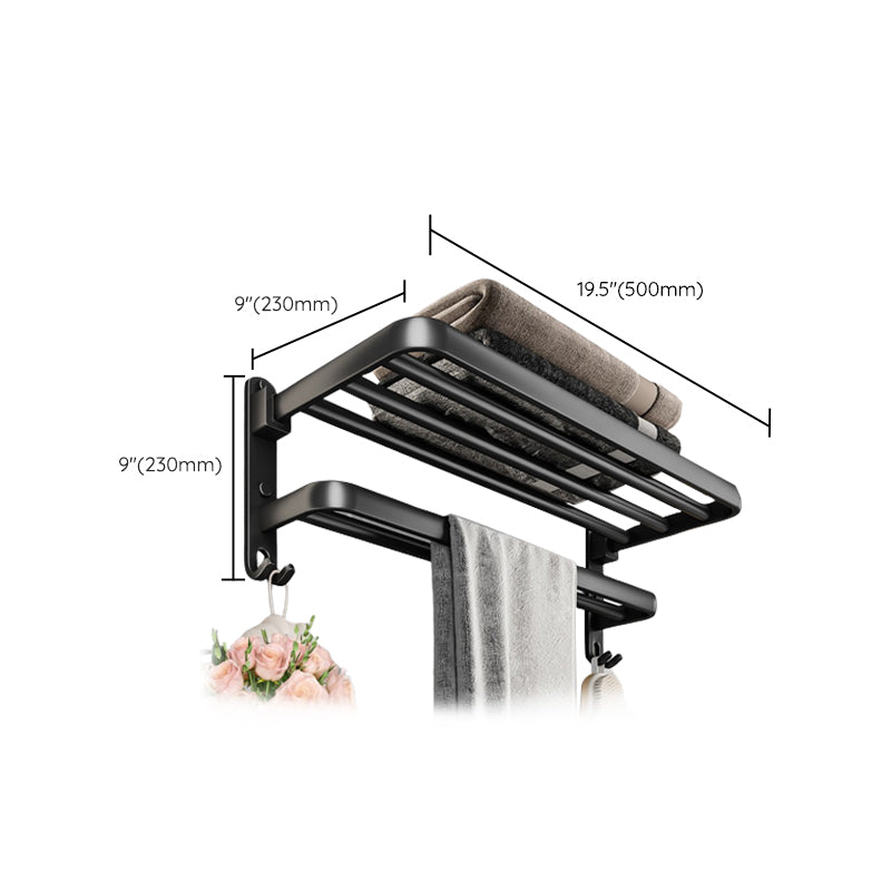Avtoit | Modern black bathroom accessory set Towel holder Bathroom fittings