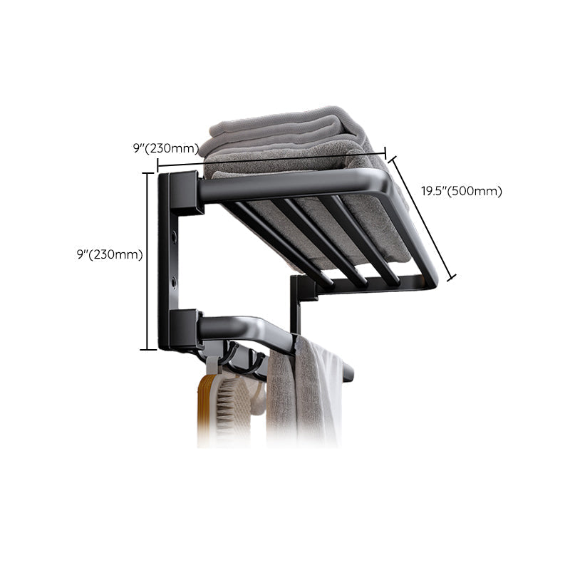 Avtoit | Modern black bathroom accessory set Towel holder Bathroom fittings