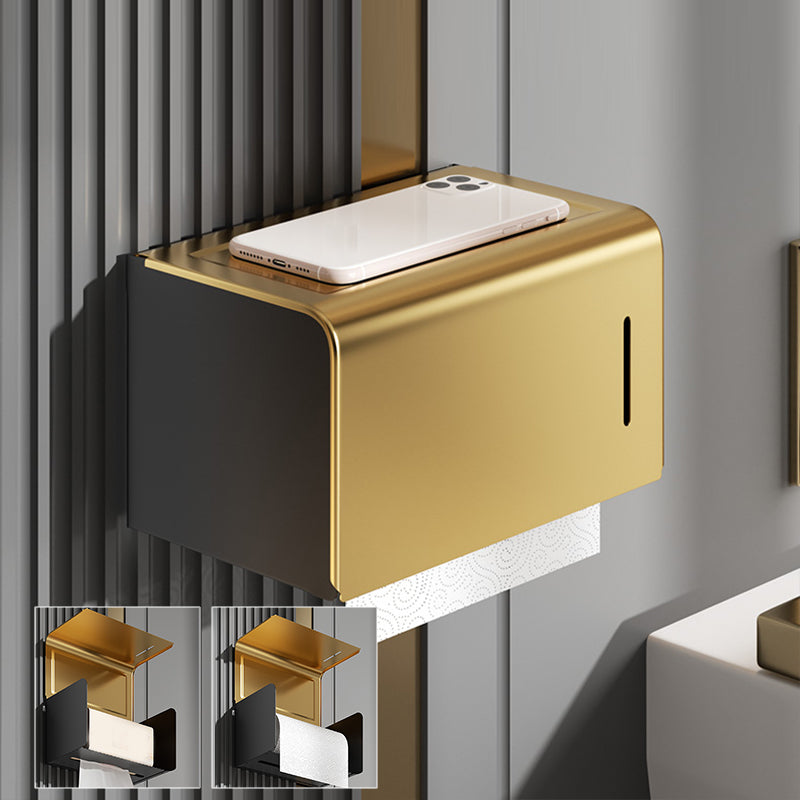 Avtoit | Contemporary stainless steel bathroom accessories as a single piece or in a set in black and gold
