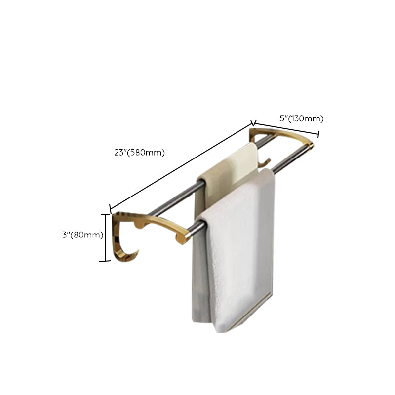 Avtoit | Contemporary stainless steel bathroom accessories as a single piece or in a set in black and gold