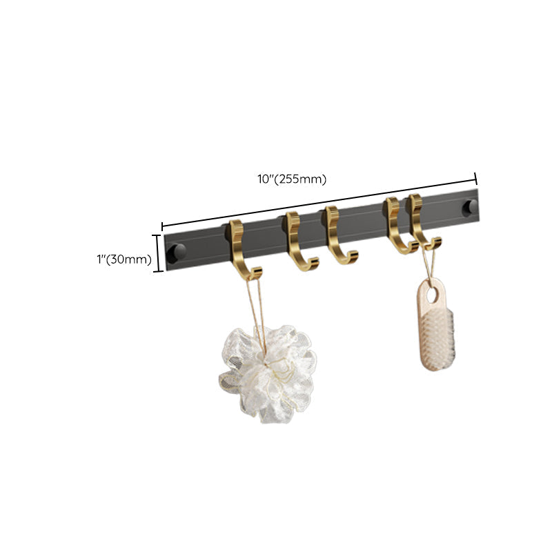 Avtoit | Contemporary stainless steel bathroom accessories as a single piece or in a set in black and gold