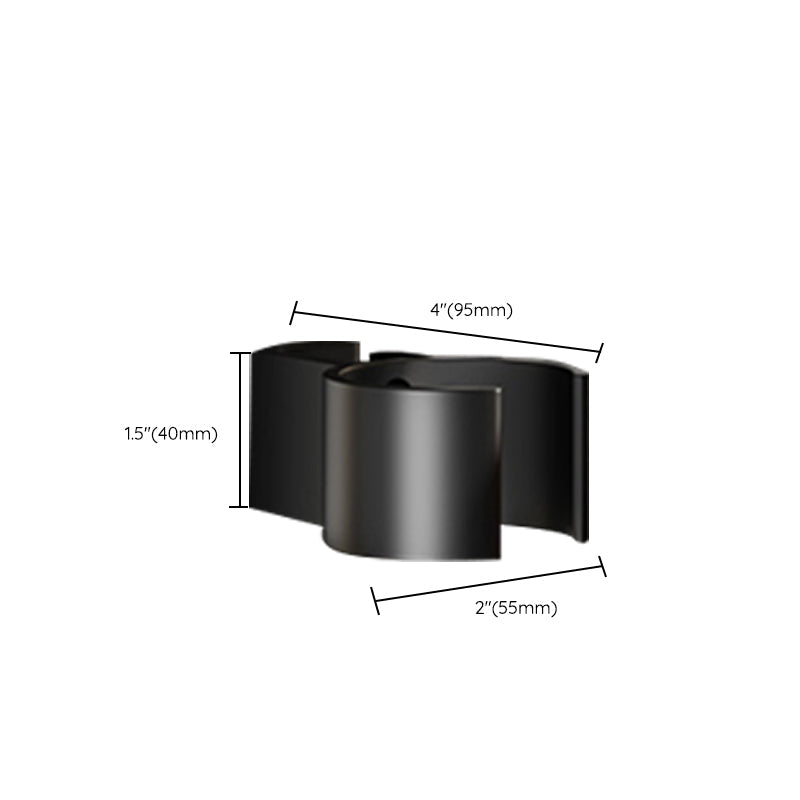 Avtoit | Contemporary stainless steel bathroom accessories as a single piece or in a set in black and gold