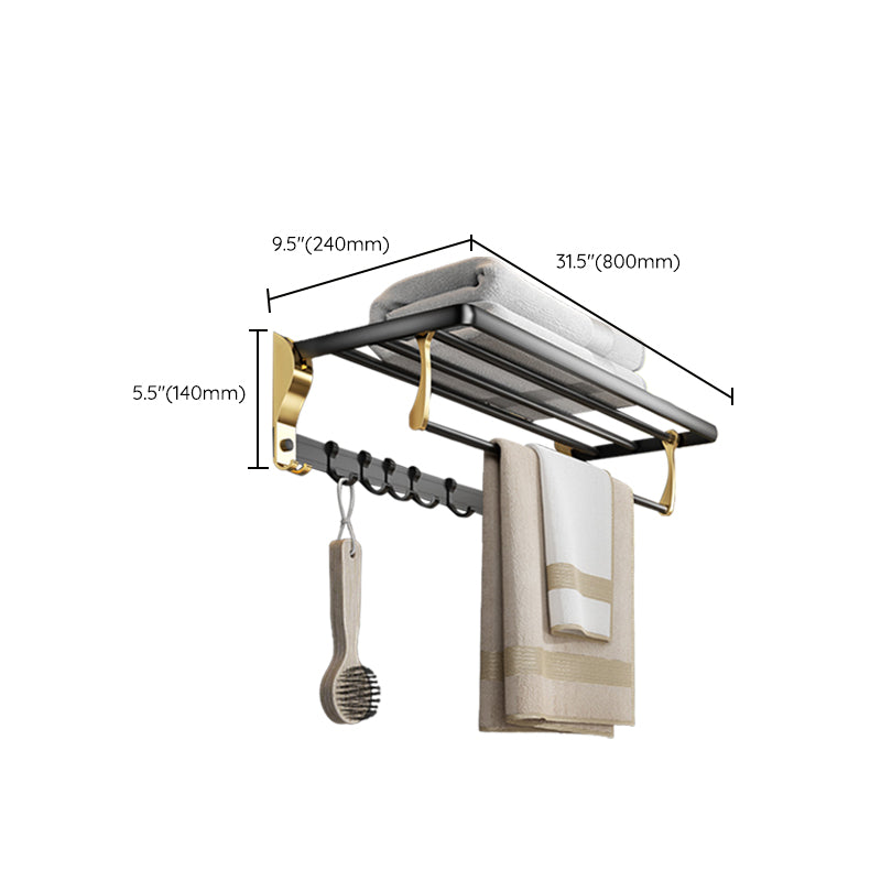 Avtoit | Contemporary stainless steel bathroom accessories as a single piece or in a set in black and gold