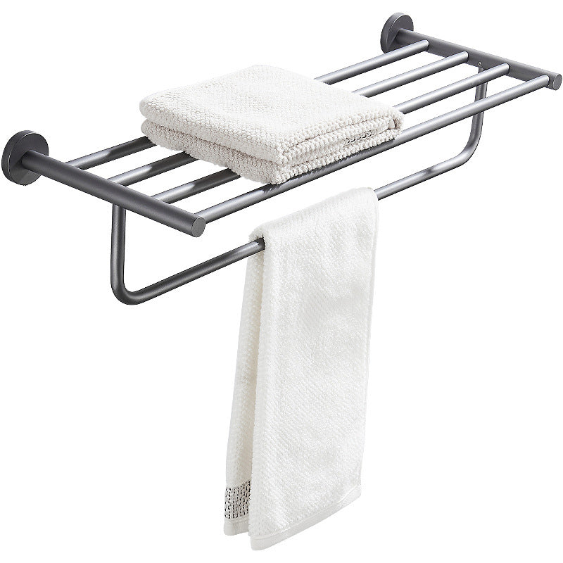 Avtoit | Traditional Gray Brass Bathroom Hardware Set Towel Bar Bathroom Hardware Set