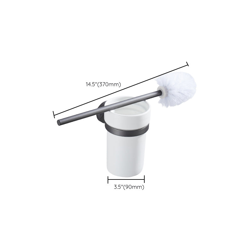 Avtoit | Traditional Gray Brass Bathroom Hardware Set Towel Bar Bathroom Hardware Set