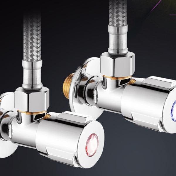Avtoit | 2-Handle Brass Bathroom Faucet Modern High Arc Center Tap