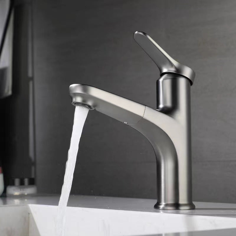 Avtoit | Modern Vessel Faucet Brass Lever Handle Swivel Spout Bathroom Vessel Faucet