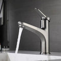 Avtoit | Modern Vessel Faucet Brass Lever Handle Swivel Spout Bathroom Vessel Faucet