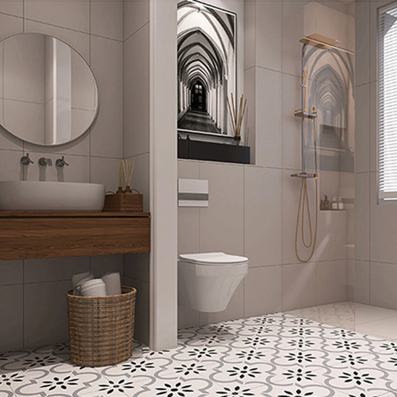Avtoit | Modern Style Rectangular PVC Flooring Stone Look Peel and Stick Vinyl Floor